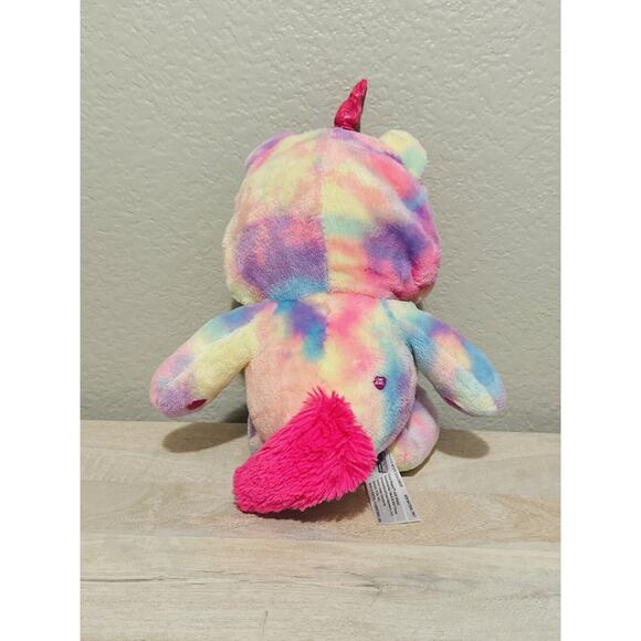 Care Bears 12” Cheer Bear Unicorn 2021 “Hoodie Friends” Pink Plush Toy - Picture 2 of 6